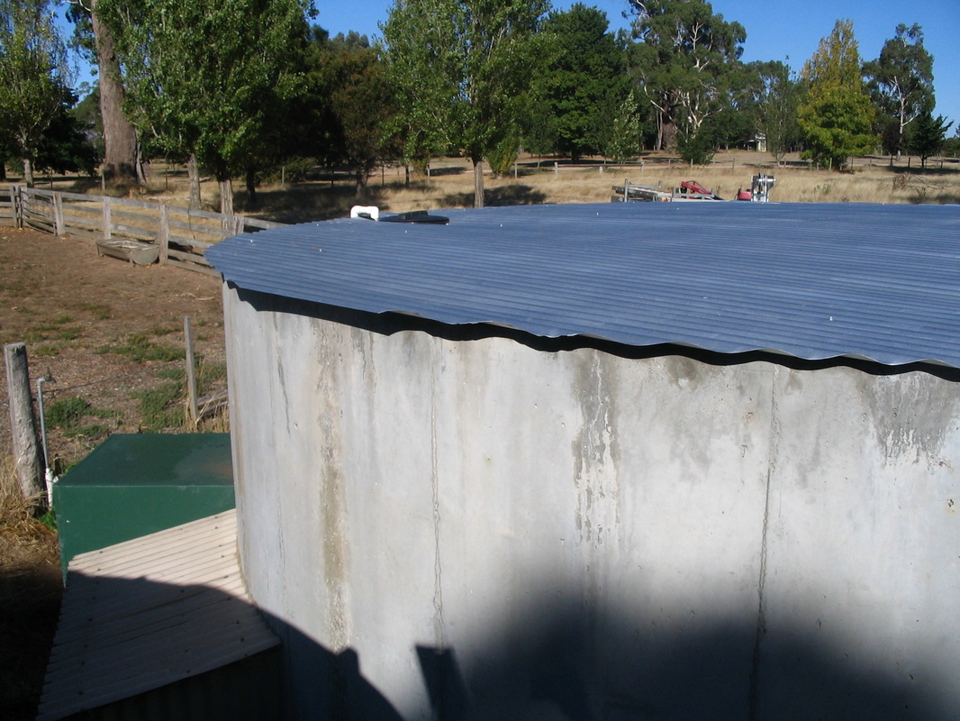 Water tank roof Extraction Cleaning Solutions Call 0427765426